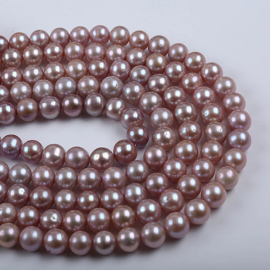 10-11mm Wholesale Real Loose Freshwater Pearl Strand High Quality Edison Round Pearl