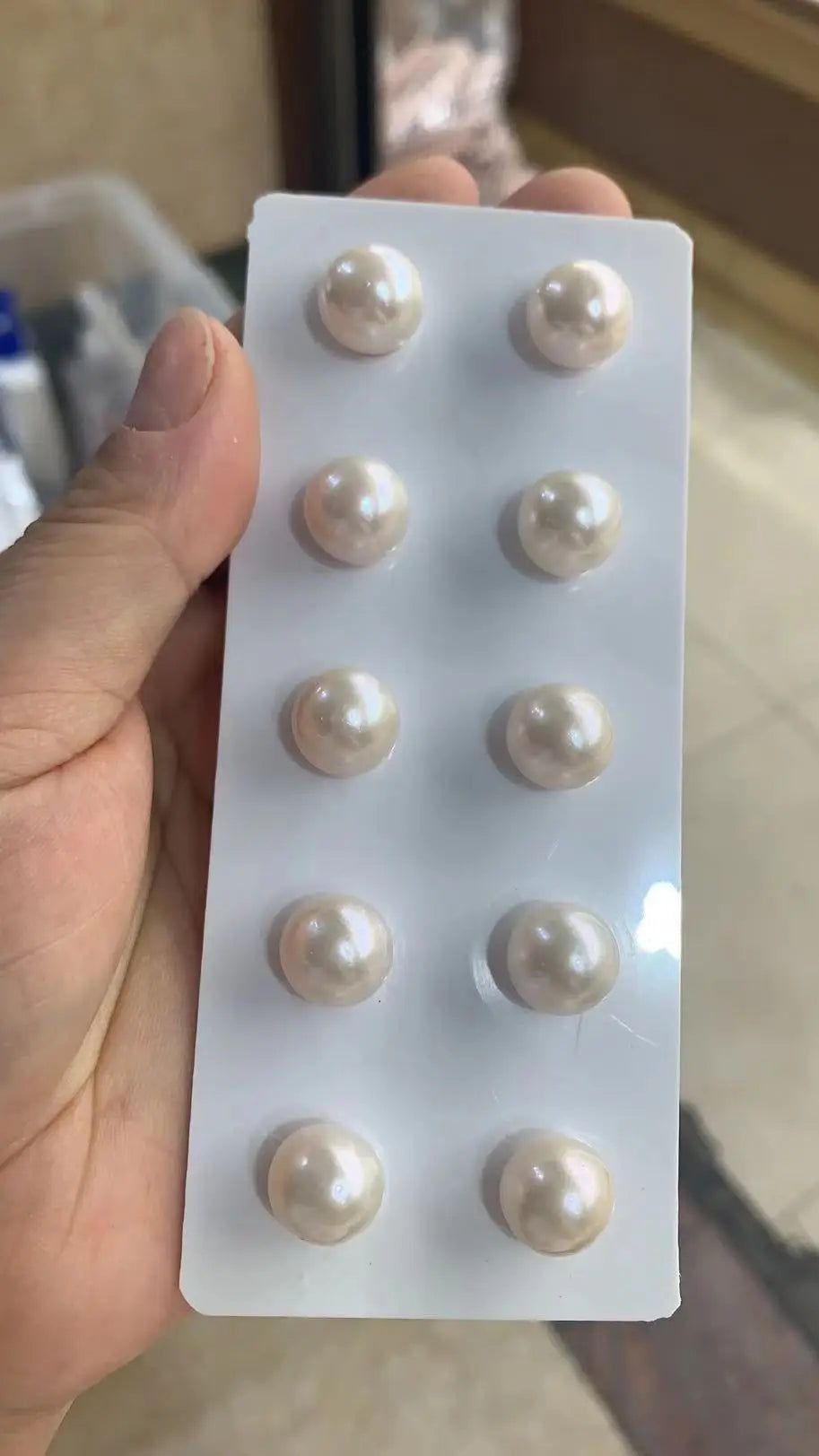 10mm 11mm 12mm Edison Pearls Perfect Round 3A Quality Freshwater Loose Pearls White Pink Purple Edison Pearl for Pendant