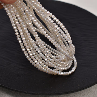 1075 36 cm long, cost-effective freshwater pearl loose bead necklace bracelet material work in progress one piece delivery source