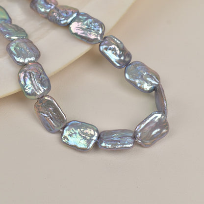 1078 Baroque cube shaped pearl natural freshwater pearl