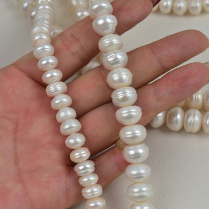 1215 Pearl 7-8/10 -12mm Natural Freshwater Pearl work in progress DIY Accessories