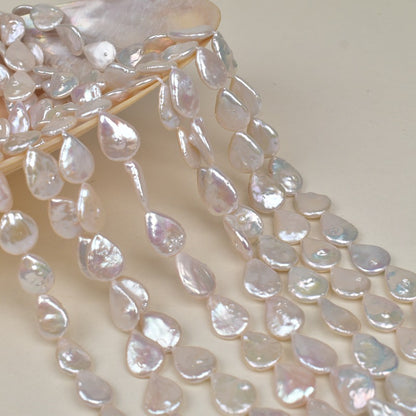 1074 14 * 18Mm Baroque Large Water Drop Shaped Pearl