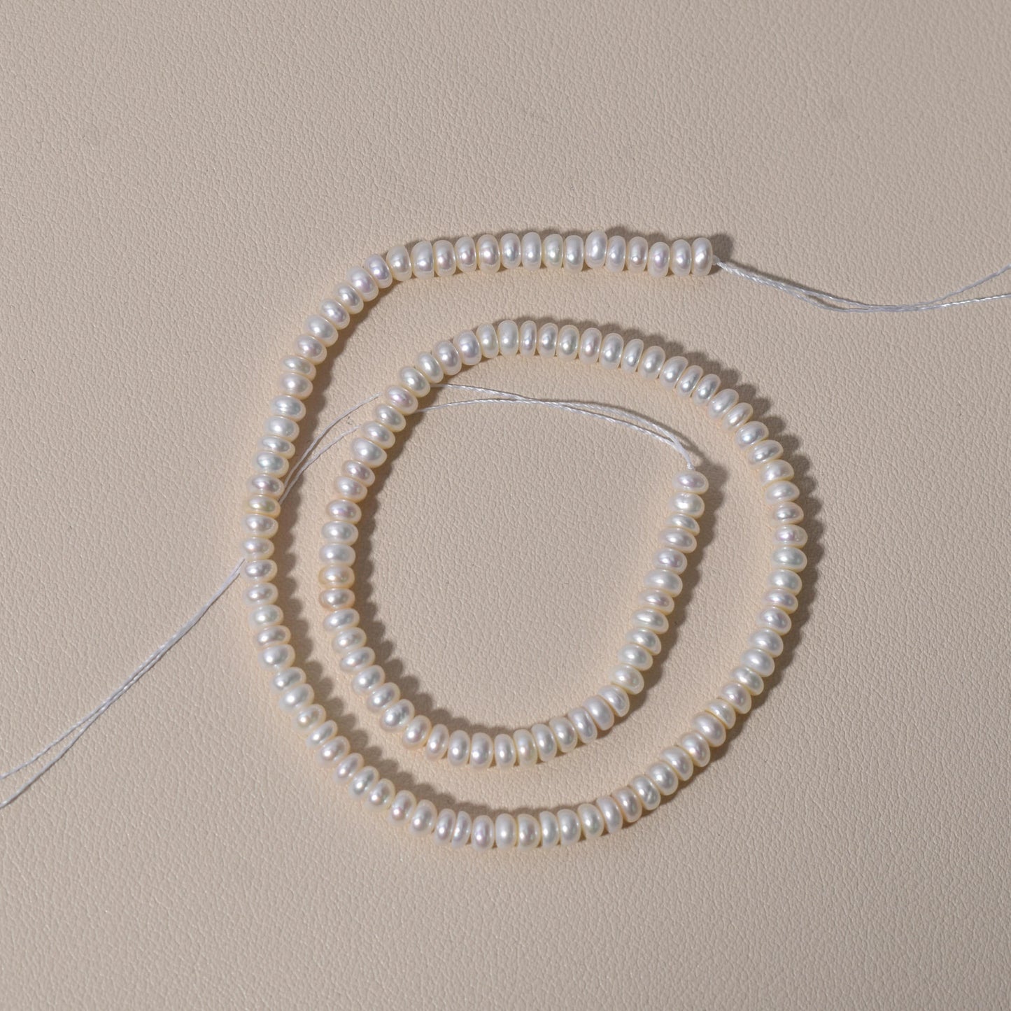 1211 flat sheet DIY handmade accessories natural freshwater pearl loose beads thick flat beads work in progress