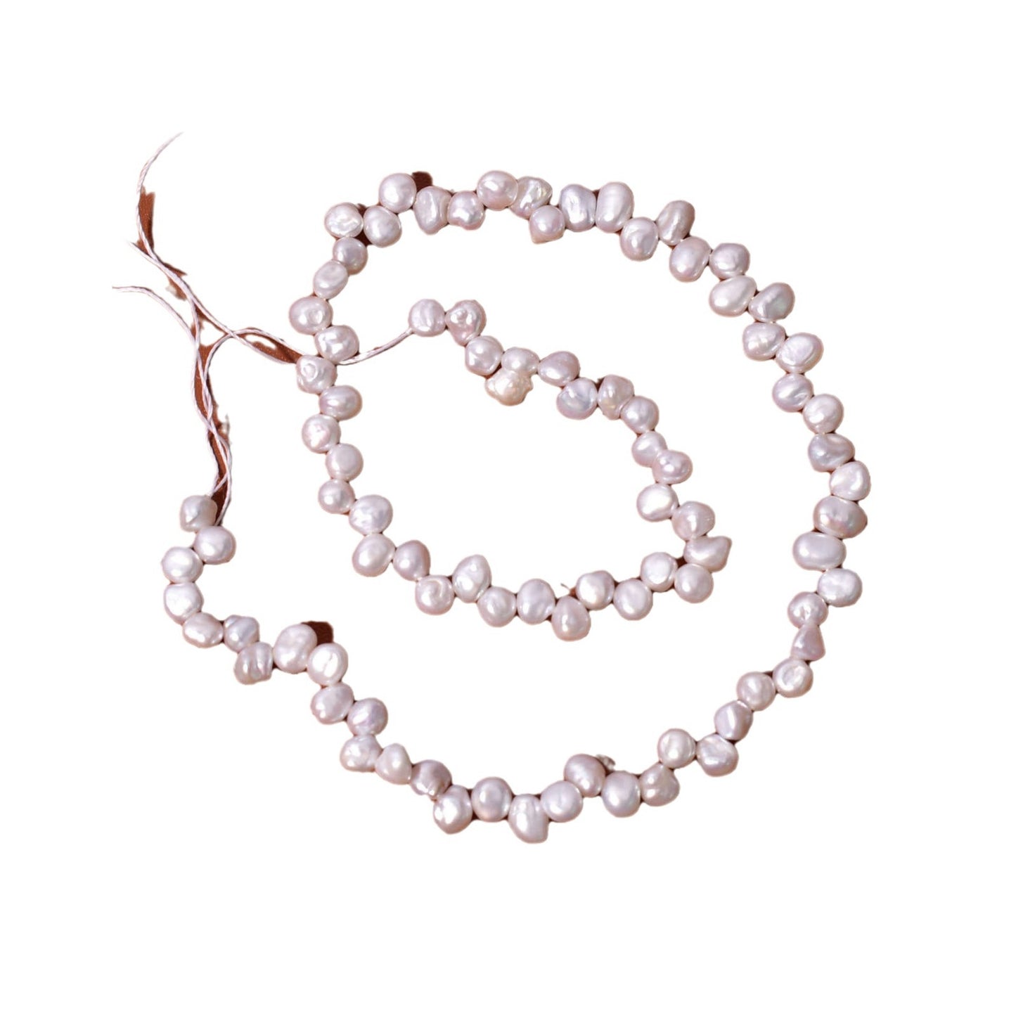 1089 Panax notoginseng natural freshwater pearl about 5-6mm baroque special-shaped pearl