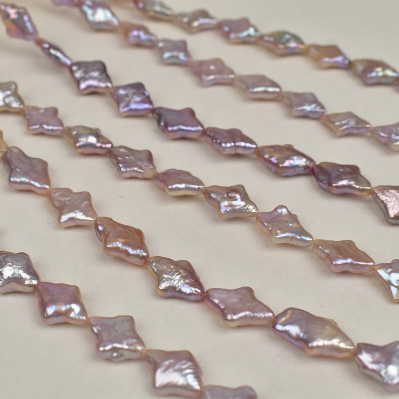 1076 10 * 14Mm Cross Star Baroque Special-shaped Pearl Natural Freshwater Pearl