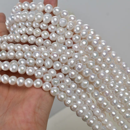 1150 strong natural freshwater pearl 9-10MM Edison pearl work in progress DIY jewelry accessories