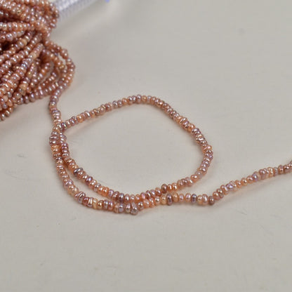 1254 2-3mm small colored pearls