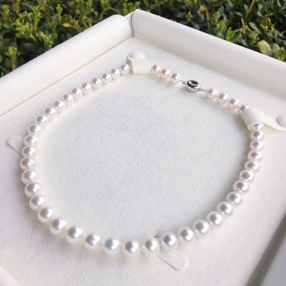 n freshwater ak pearl with core necklace