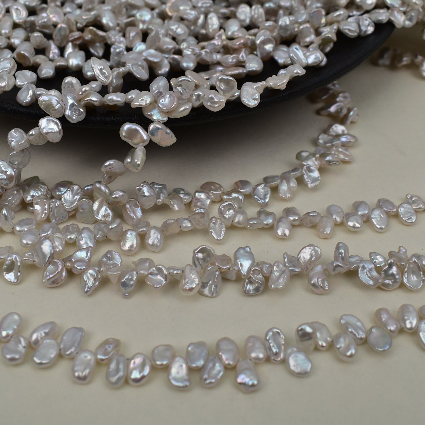 1092 Baroque special-shaped Panax notoginseng petal pearl DIY work in progress wholesale