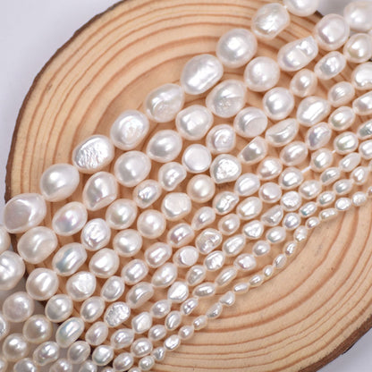 1324 Baroque Zhuji natural freshwater pearl loose beads handmade DIY necklace accessories wholesale