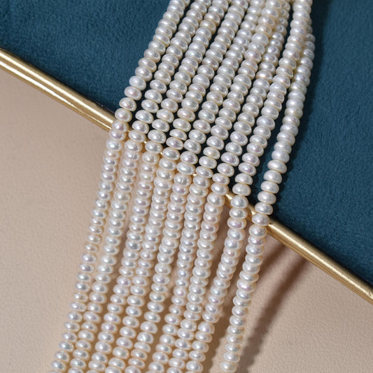 1211 flat sheet DIY handmade accessories natural freshwater pearl loose beads thick flat beads work in progress