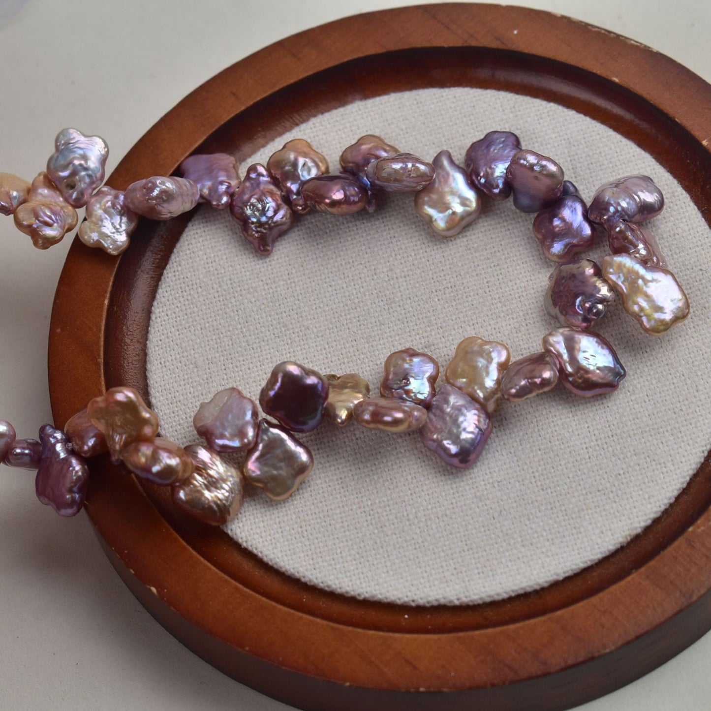 1069 Purple Baroque Pearl DIY Jewelry Accessories