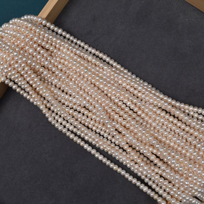 1208 6mm natural freshwater pearl loose beads work in progress handmade DIY accessories raw materials