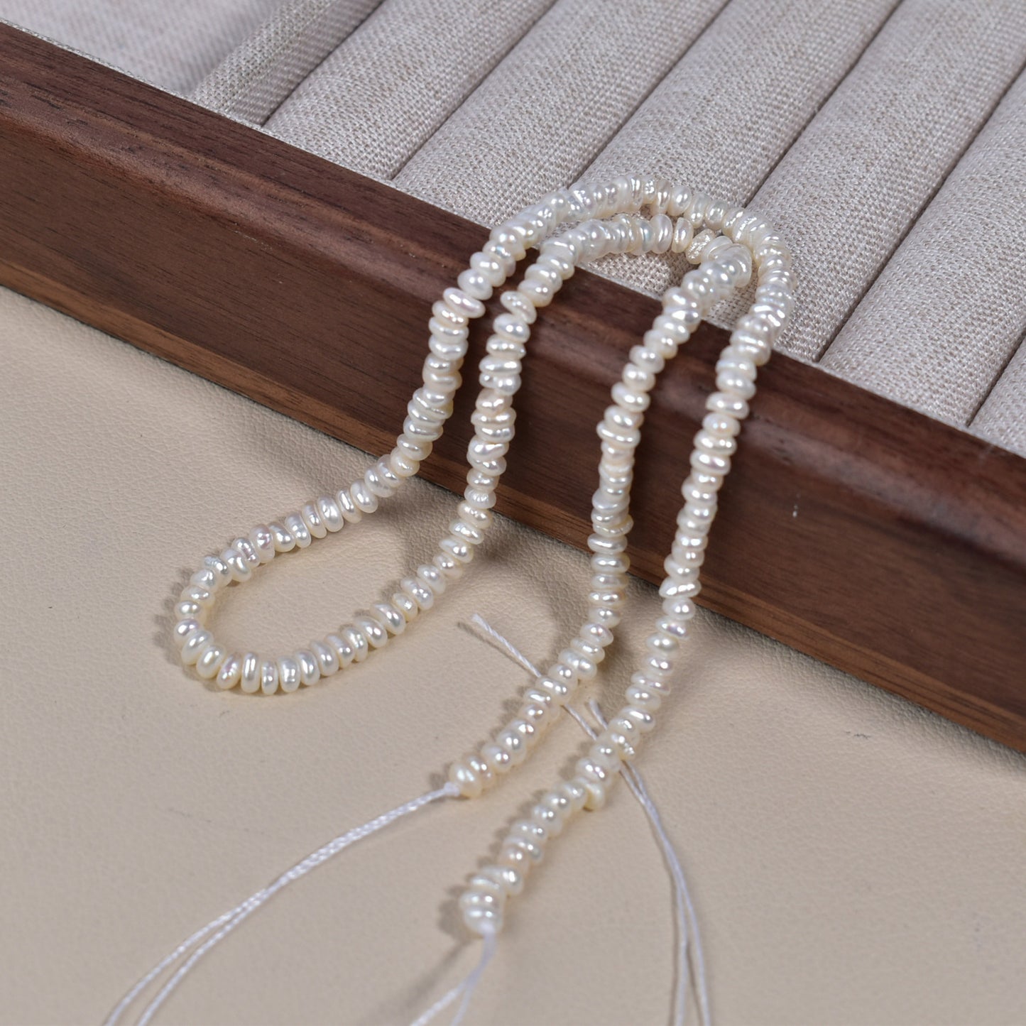 1124 2-3Mm Near Round Pearl Natural Freshwater pearl