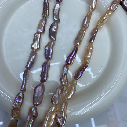 1087 Baroque special-shaped pipa pearl 7-8mm jewelry accessories