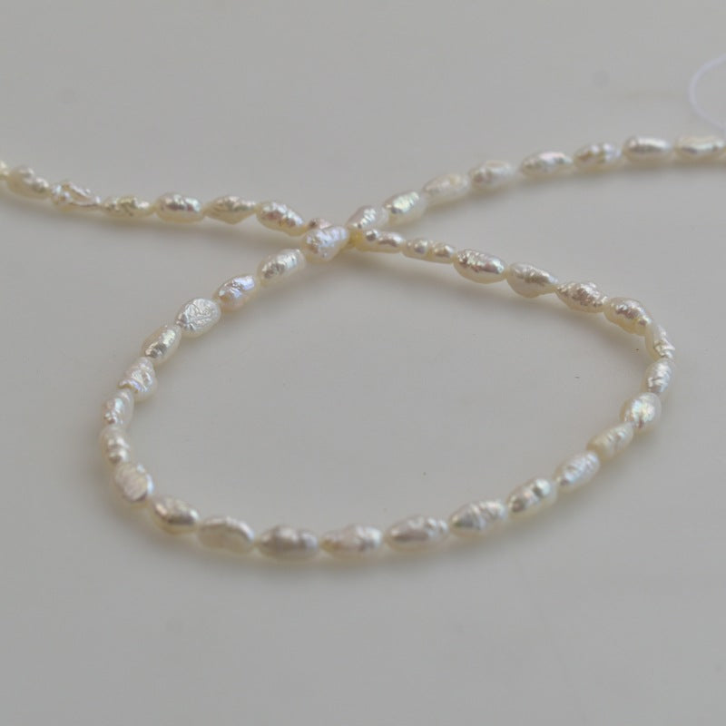 1313 Zhuji Pearl 4-5mm Natural Freshwater Pearl Shaped Beads