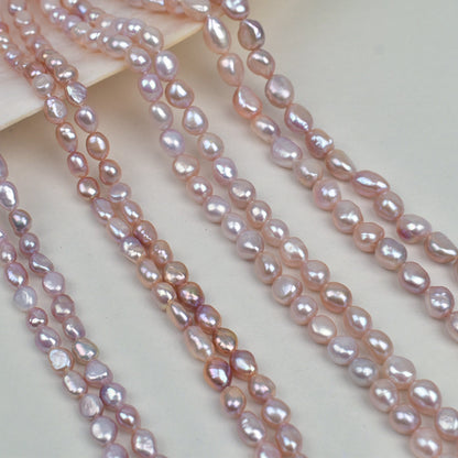 1314 3-10mm Purple, Baroque Shaped Pearl DIY Jewelry Accessories