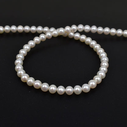 1120 5-6mm near-round strong light pearl natural freshwater pearl DIY handmade jewelry