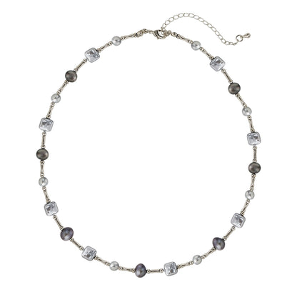 Gypsy Star Madoma  Pearl Necklace Women's Design Sense Splicing Natural Baroque Beads