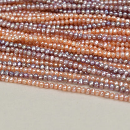 1189 2-3Mm natural freshwater real pearl small pearl jewelry accessories