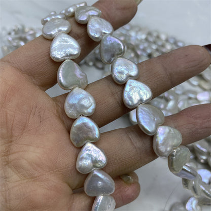 1075 Baroque special-shaped about 11-12mm love pearls, jewelry accessories