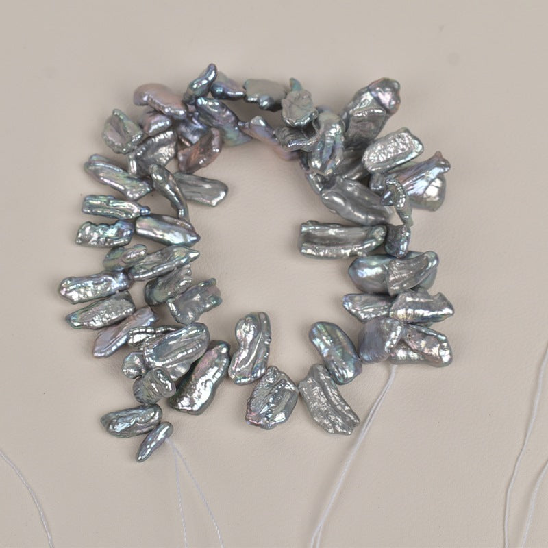 1091 Baroque special-shaped petal pearl Natural freshwater real pearl Material work in progress