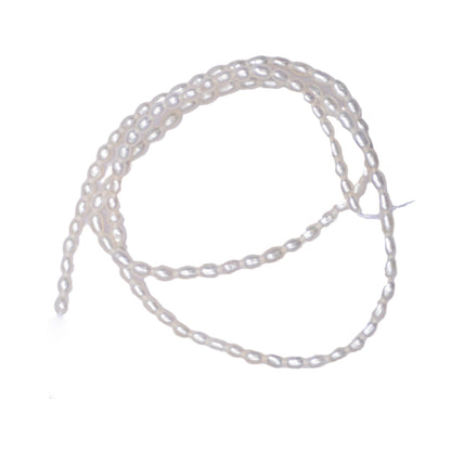 1060Strong light millet shaped pearl about 2.5-3 mm loose beads work in progress DIY