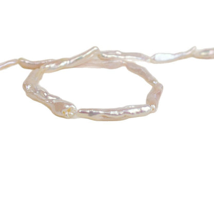 1084 6 * 20Mm toothpick pearl natural freshwater real pearl