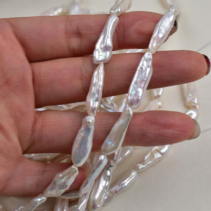 1085 Baroque Pipa Beads Bare Beads DIY Handmade Jewelry Making Bead Piercing Materials