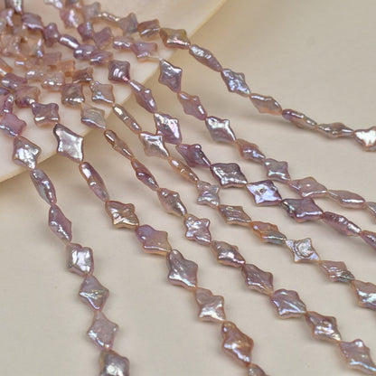 1076 10 * 14Mm Cross Star Baroque Special-shaped Pearl Natural Freshwater Pearl