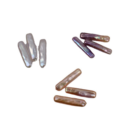 1104 Baroque special-shaped 6-20mm natural freshwater pearl bare beads DIY handmade accessories material