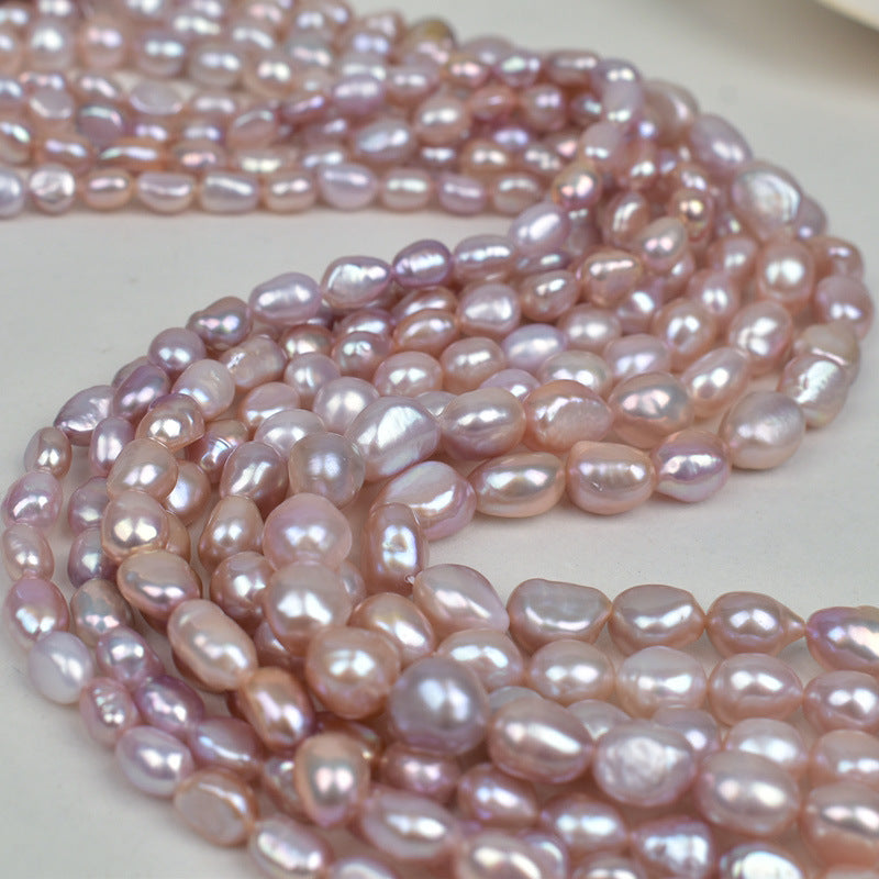 1314 3-10mm Purple, Baroque Shaped Pearl DIY Jewelry Accessories