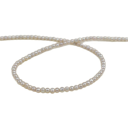 1181 3-4Mm thread nearly round AK4-5mm natural freshwater pearl DIY