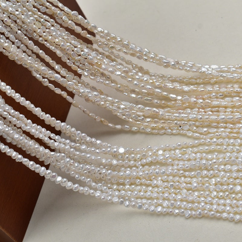 1311 Foreign trade cross-border 3-4mm natural freshwater baroque