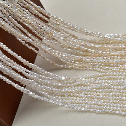 1311 Foreign trade cross-border 3-4mm natural freshwater baroque