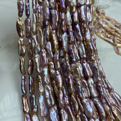 1087 Baroque special-shaped pipa pearl 7-8mm jewelry accessories