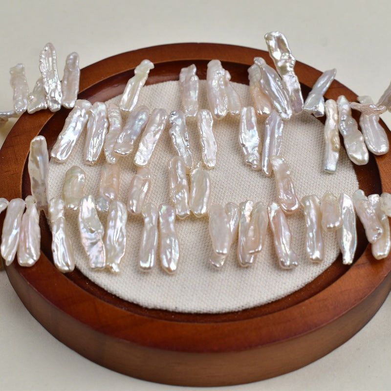 1086 5-20Mm Strong Light Petal Beads Seedless Natural Freshwater Panax notoginseng Pipa Pearl Baroque Bare Beads Beads