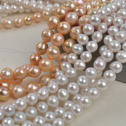 1150 strong natural freshwater pearl 9-10MM Edison pearl work in progress DIY jewelry accessories
