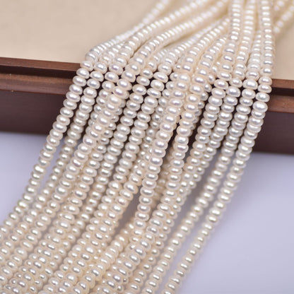 1217 good quality 3-4mm natural freshwater pearl DIY jewelry bead material wholesale