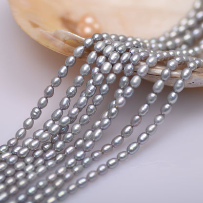 1063 grey natural freshwater pearl wholesale