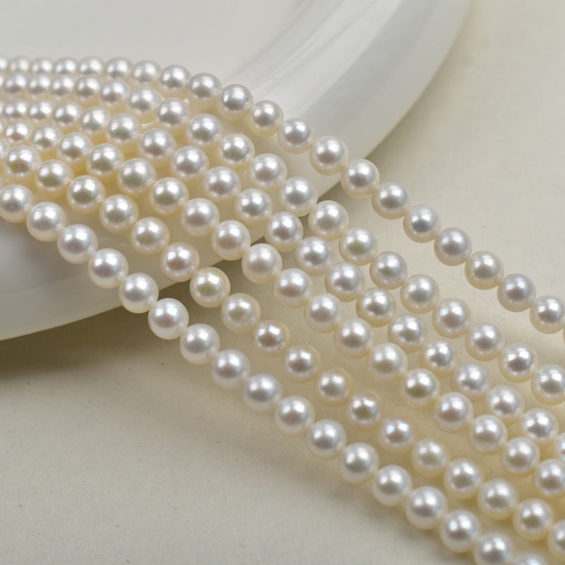 1128 Zhuji Pearl Natural freshwater pearl work in progress Wholesale 4-5mm