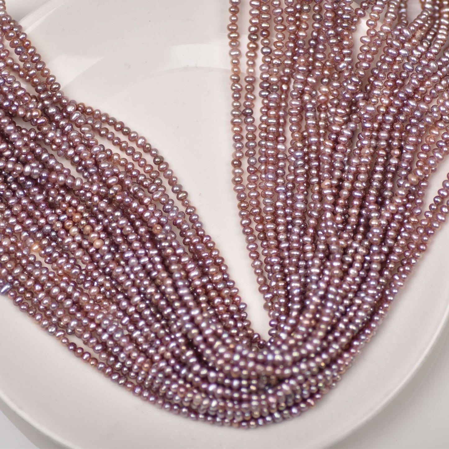 1122 Wholesale Natural Freshwater Pearl Egg Type 2.5-3 mm