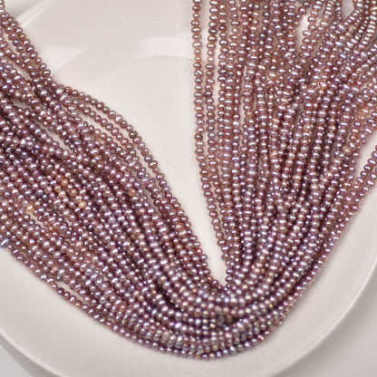 1122 Wholesale Natural Freshwater Pearl Egg Type 2.5-3 mm