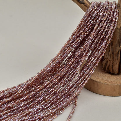 1242 40 cm long natural pearl loose beads 2-3mm