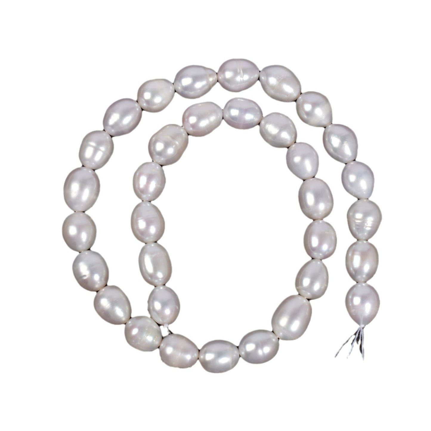 1014 Natural freshwater pearl loose beads 10-11MM rice beads handmade DIY beading materials work in progress Raw material accessories