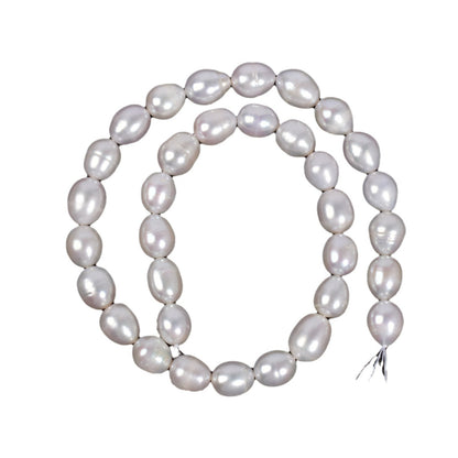 1014 Natural freshwater pearl loose beads 10-11MM rice beads handmade DIY beading materials work in progress Raw material accessories