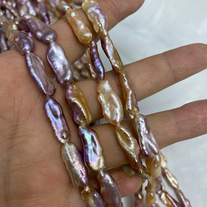 1087 Baroque special-shaped pipa pearl 7-8mm jewelry accessories