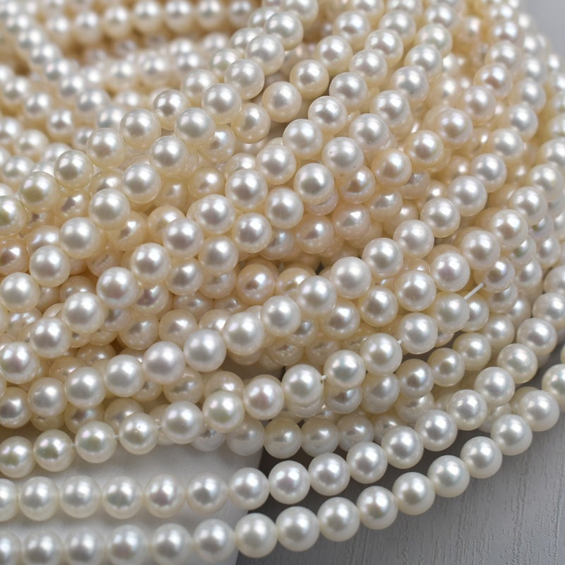 1128 Zhuji Pearl Natural freshwater pearl work in progress Wholesale 4-5mm
