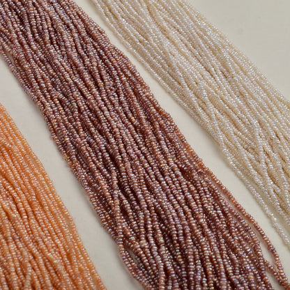 1246 manufacturers wholesale 37cm long natural freshwater pearl 2-2.5 mm