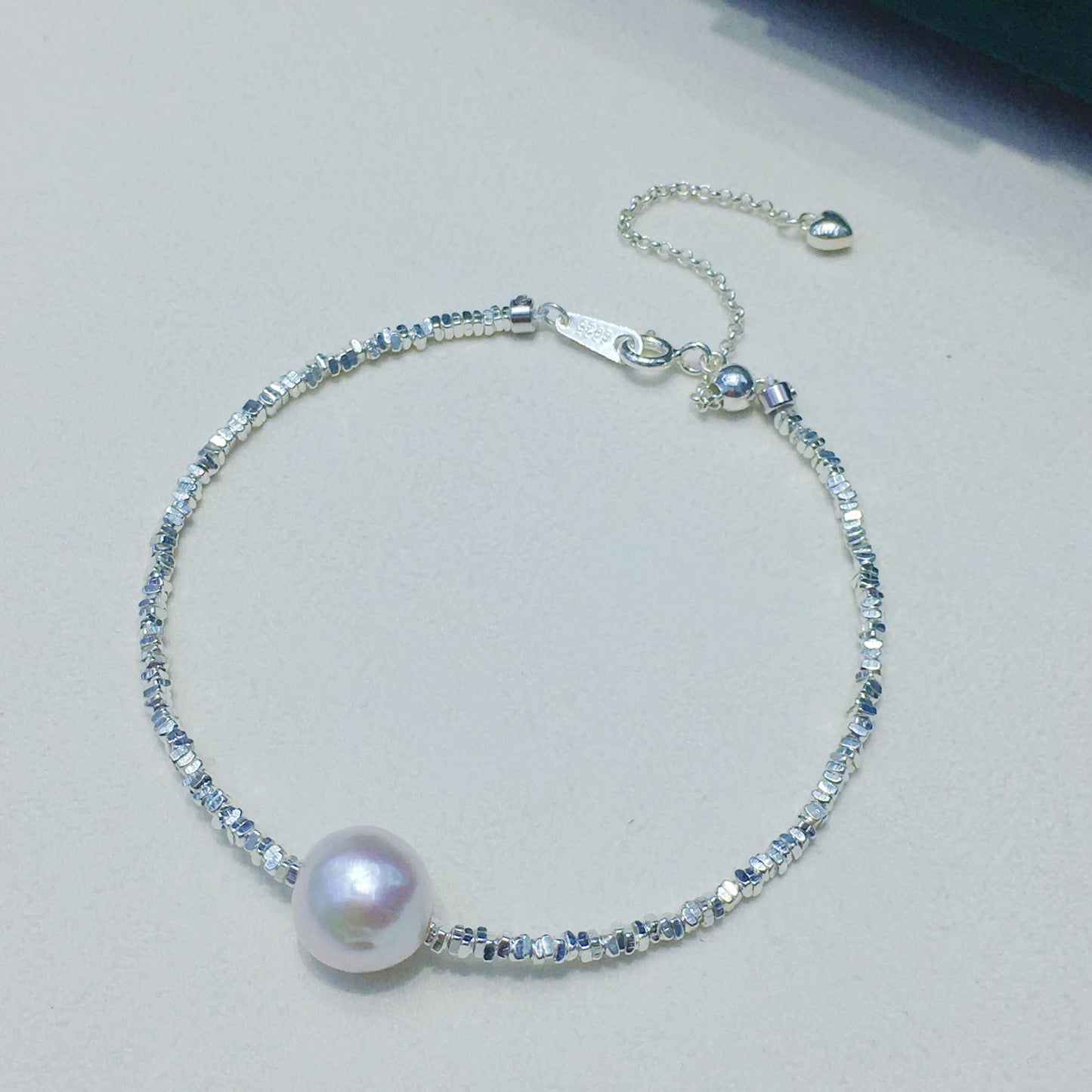 S925 sterling silver gypsy tian ran freshwater pearl necklace bracelet ring